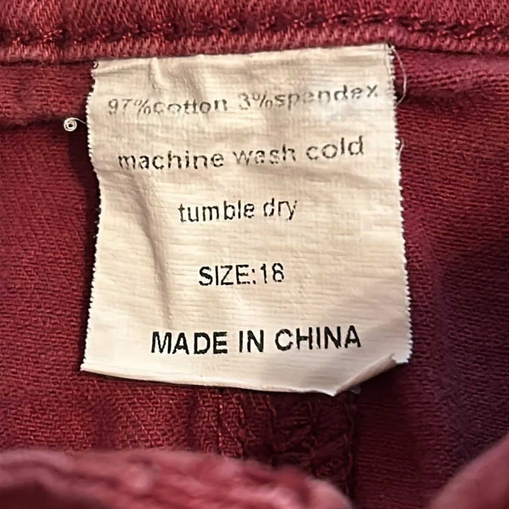 Jade Mackenzie ladies maroon skirt 36 waist 26 long - Picture 3 of 4